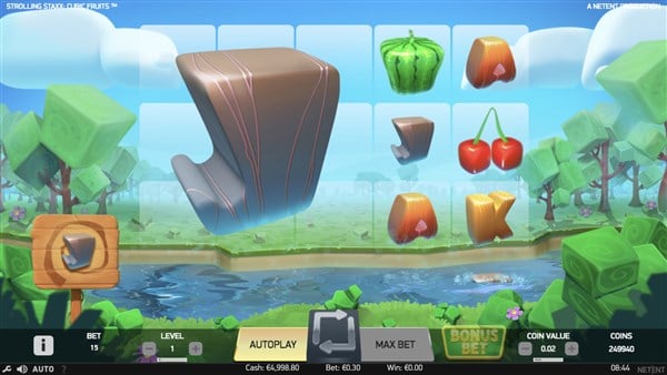Strolling Staxx Slots Colossal Symbol